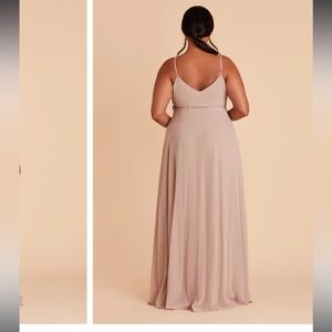 BIRDY GREY Cindy taupe Maxi Wrap Dress Neutral Champagne Nwt XXL